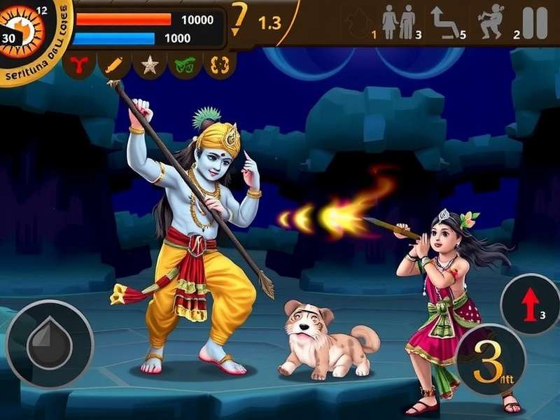 Krishna S Spiritual Leela Gameplay
